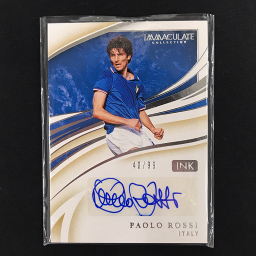 2020 PANINI IMMACULAE SOCCER INK パオロ・ロッシ 直筆サイン入カード