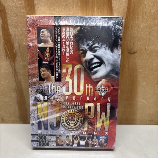 BBM 2002 the 30th anniversary cards プロレスカード プロレス トレーディングカード 未開封品